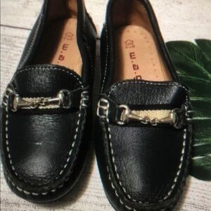 WAG W.A.G. LOAFERS SHOES BLUE TODDLER BOYS GIRLS SZ 29 US SLIP ON